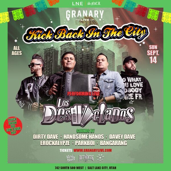 9.14 Kick Back In The City ft. Los Desvelanos at Granary Live Event Photo