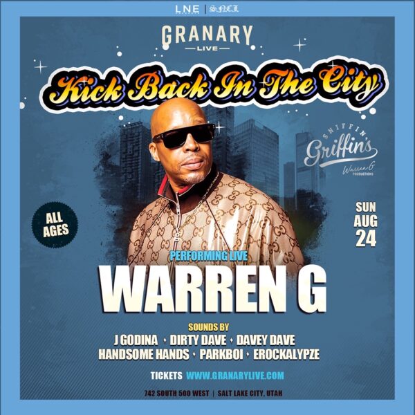 8.24 Kick Back In The City ft. Warren G at Granary Live Event Photo